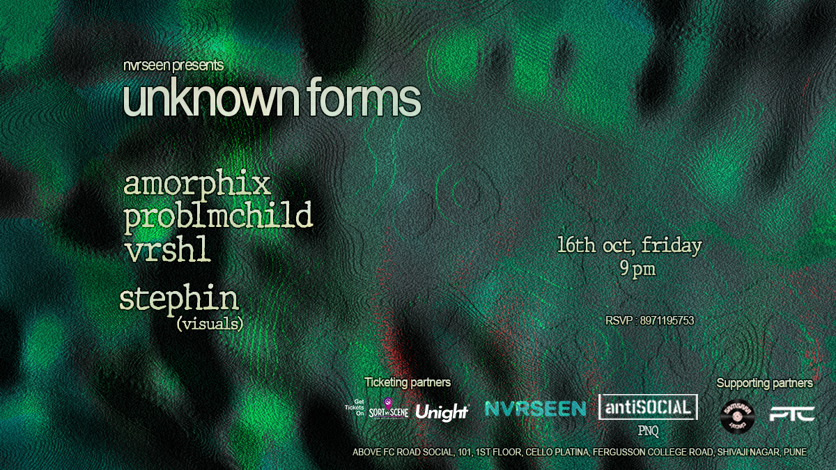 NVRSEEN presents Unknown Forms