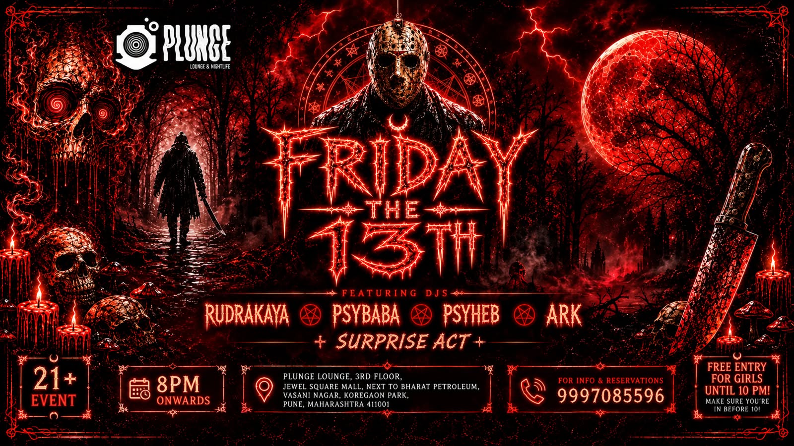 FRIDAY THE 13TH — A NIGHTMARE AFTER DARK